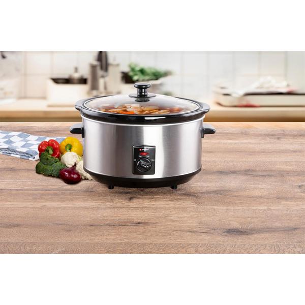 Slow Cooker, drei Heizfunktionen, Schongarer, 3,5 L 240 Watt Ihr